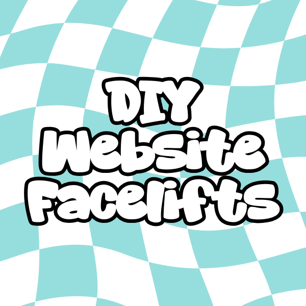 DIY Website Facelifts